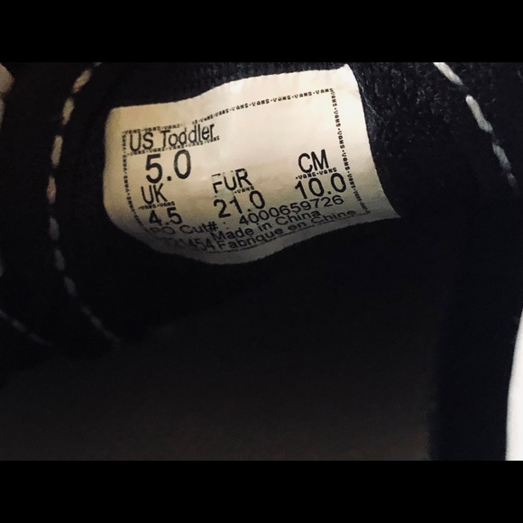 Toddler Classic Old school Vans - Picture 4 of 4